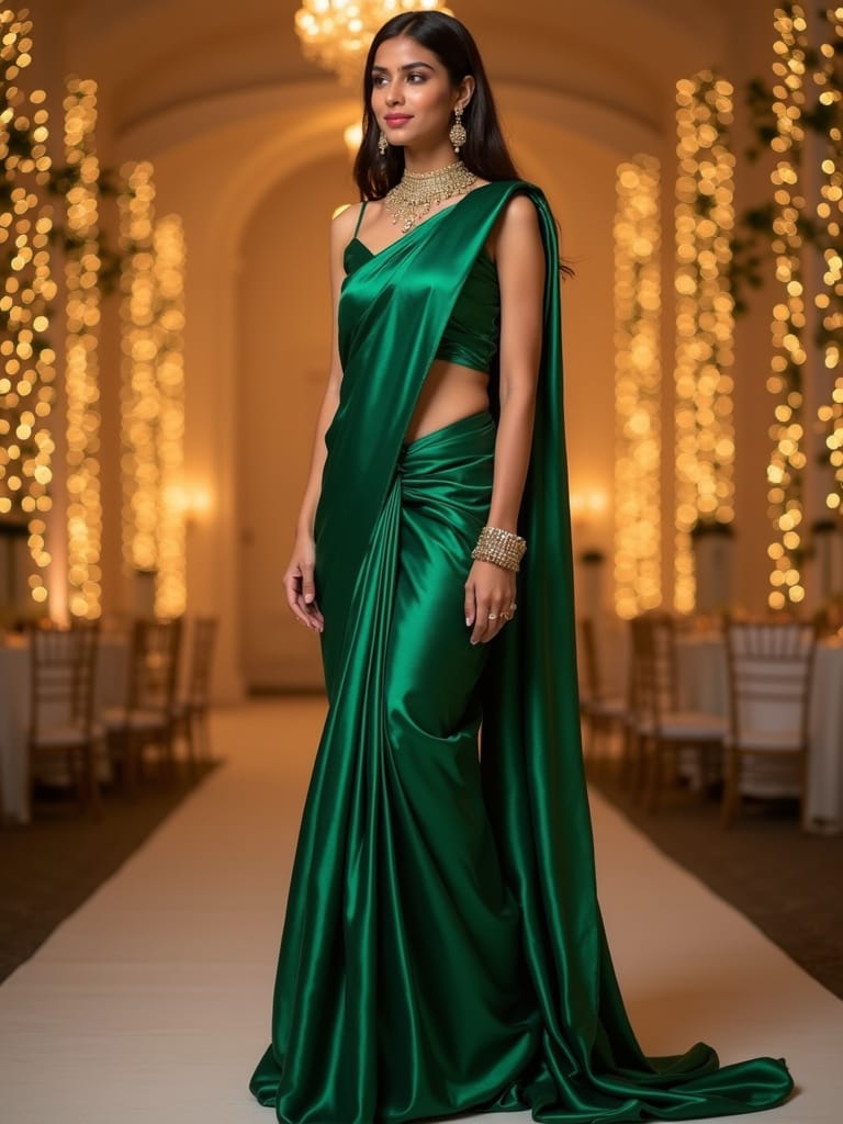 Best Saree Draping Styles To Look Slim