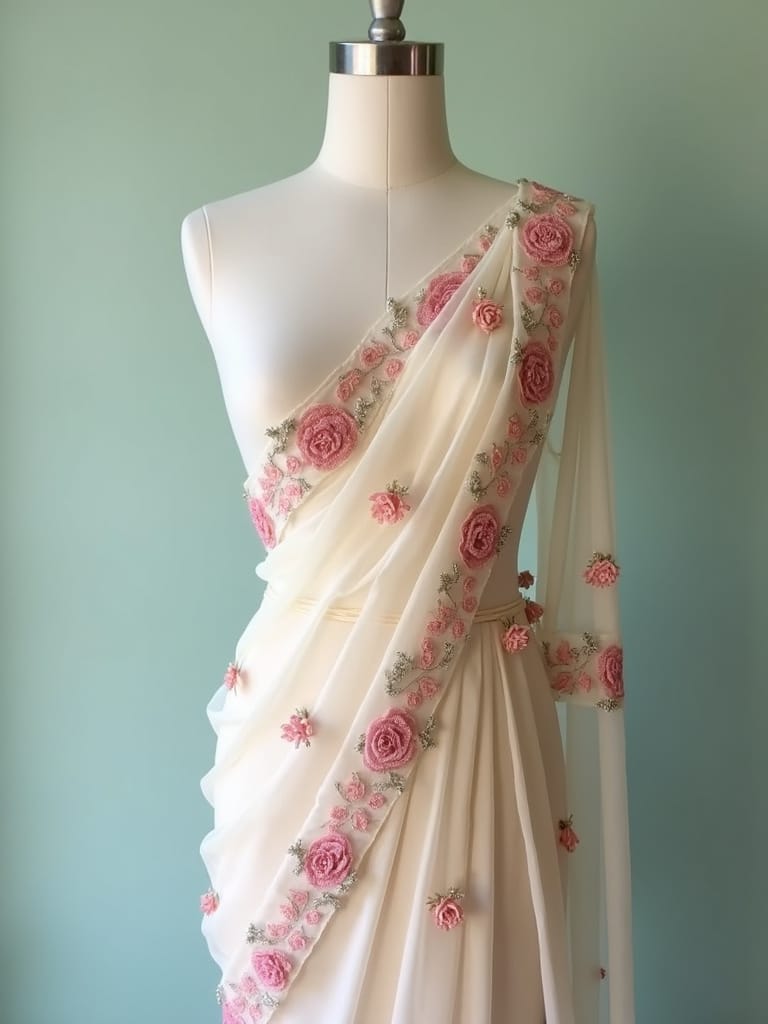 Organza types of sarees