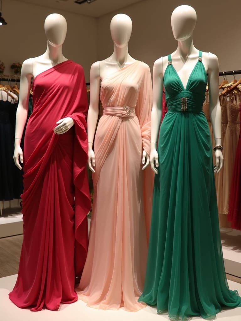 Styling Tips for Saree Style Gowns