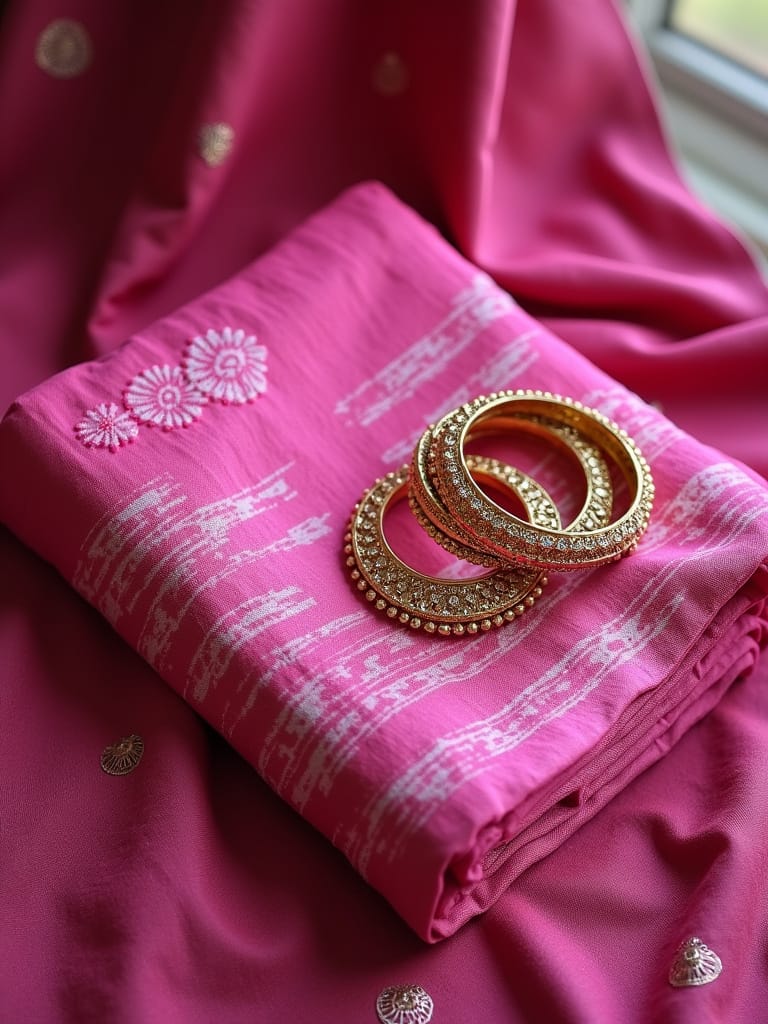 Modern-Day Glimpses of the Gujarati Style Saree 