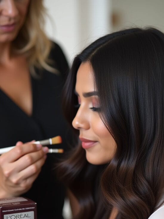 L'Oréal Paris Majirel hair colour application