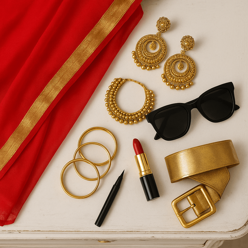 Tips for Styling Retro Style Saree