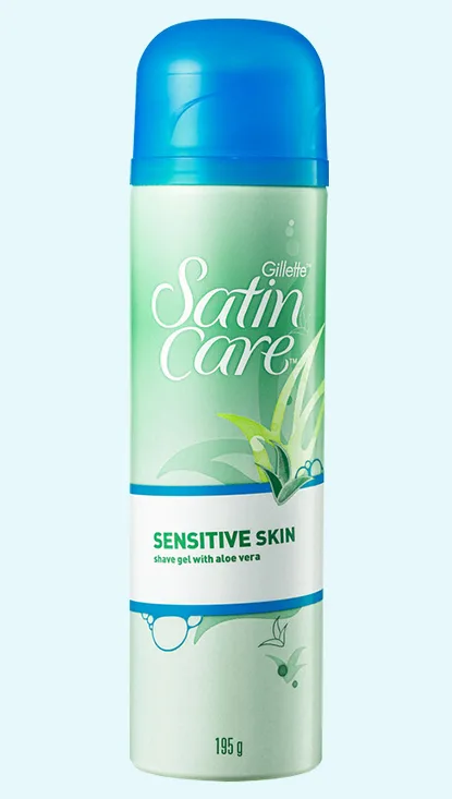 Gillette Venus Satin Care shaving foam for women 