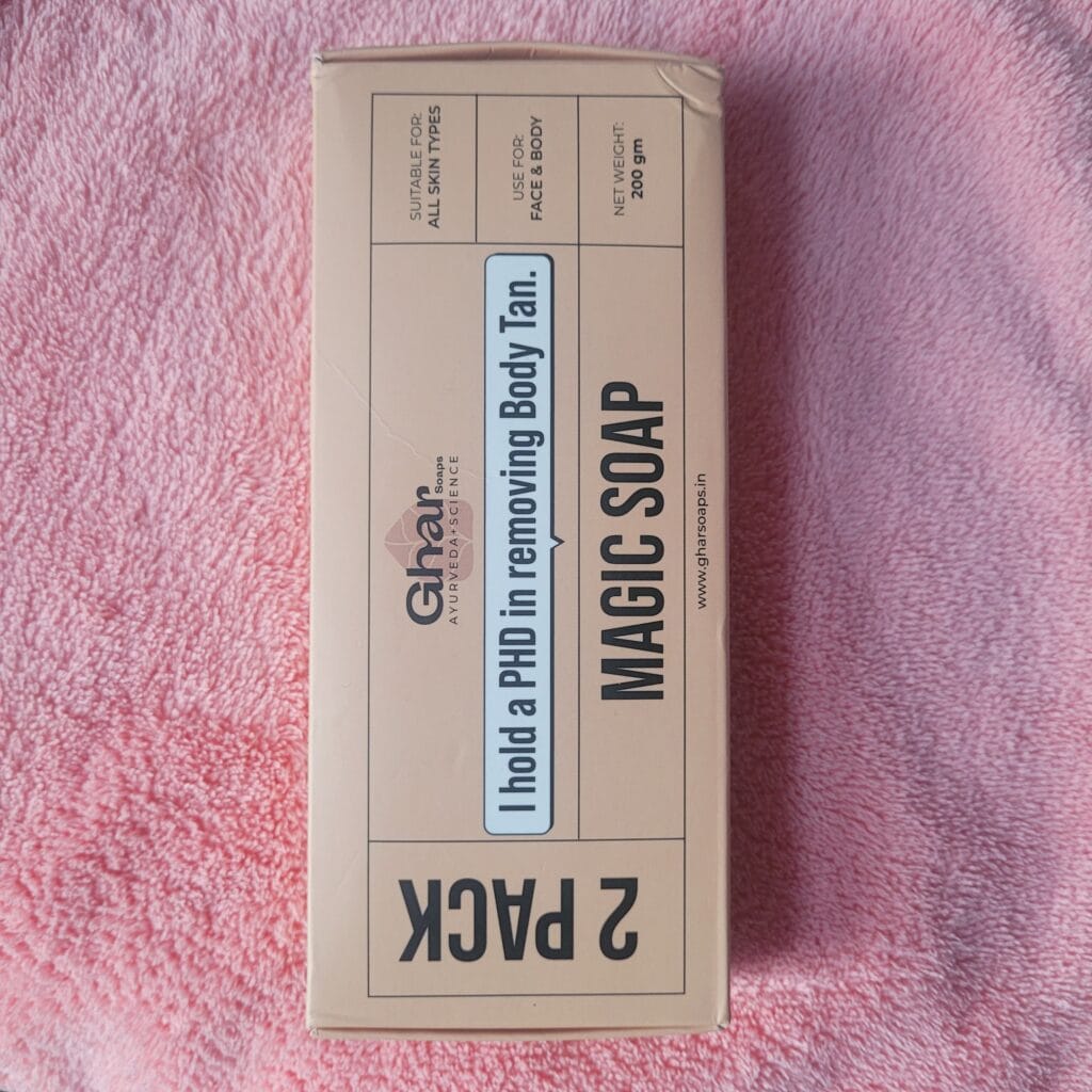 How Ghar Magic Soap is Different 
