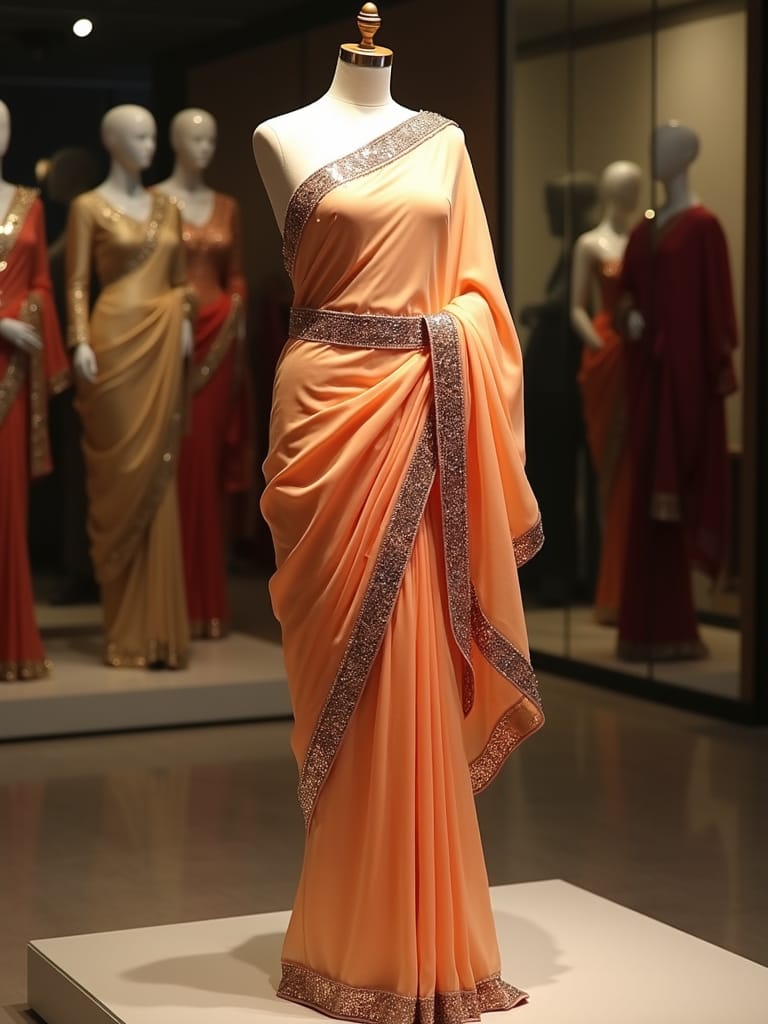 Belt style saree