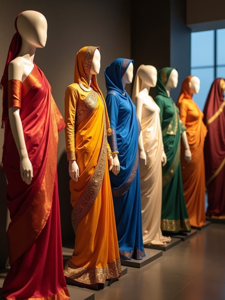 Various saree draping styles across India