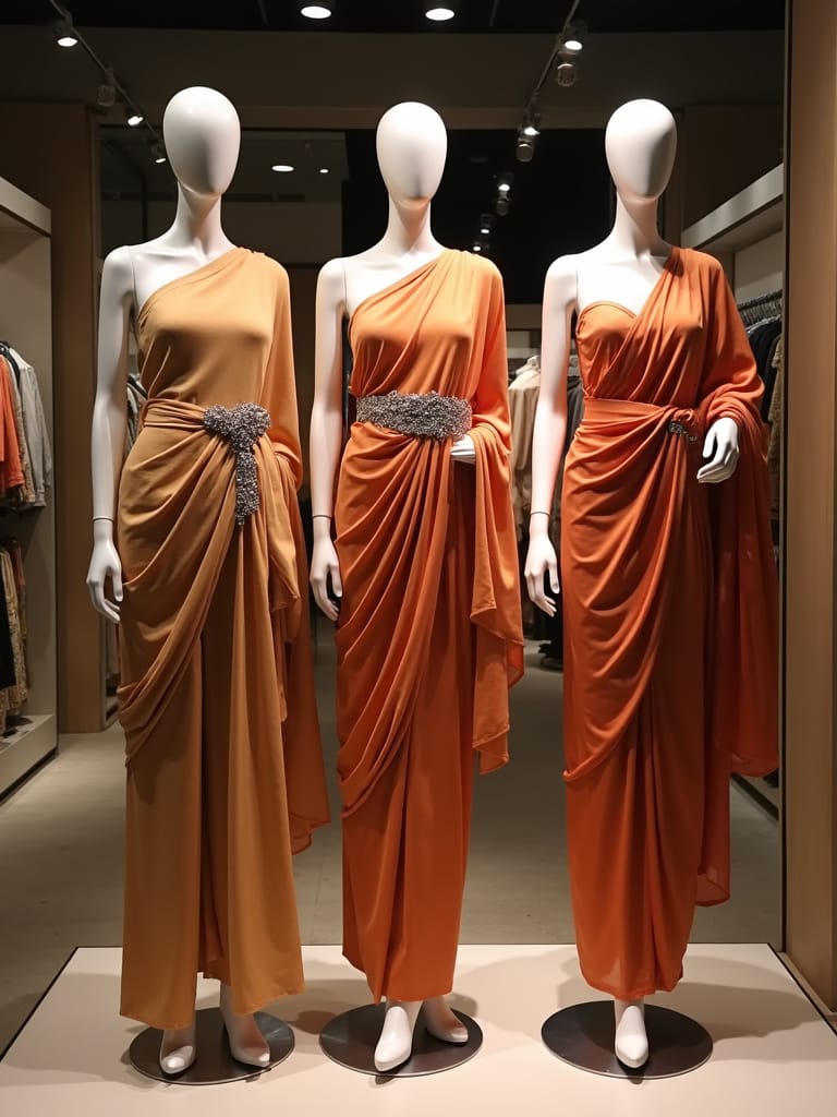 f341a3f7 e717 4941 b96d b60985239ba9 Stunning Indo Western Saree Draping Style Tips & Tricks