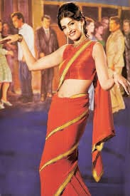 Retro Style Saree Mumtaz Draping Style