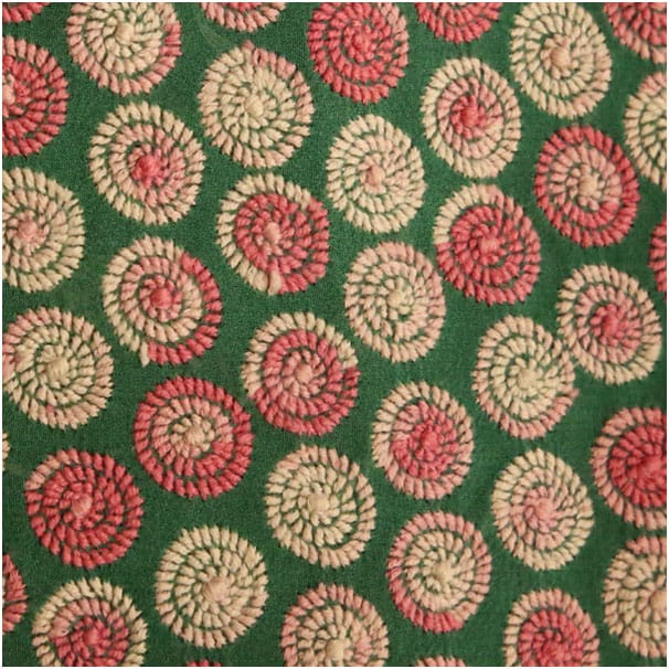 Chikankari keel kangan stich