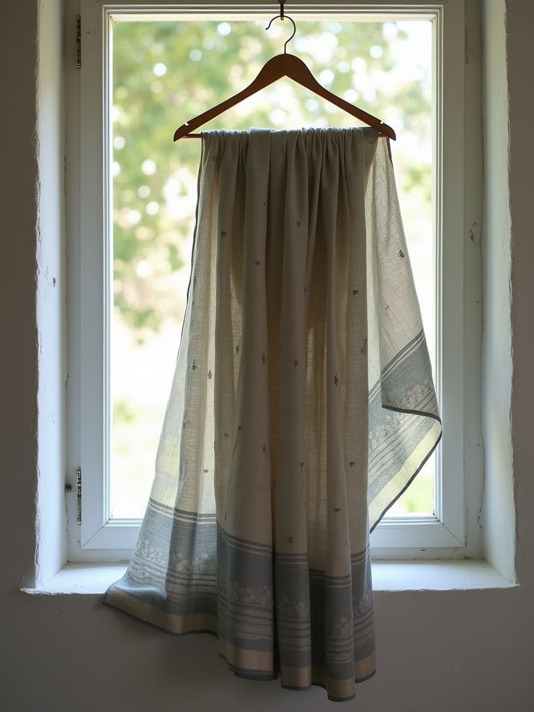 Kota Doria Cotton Saree