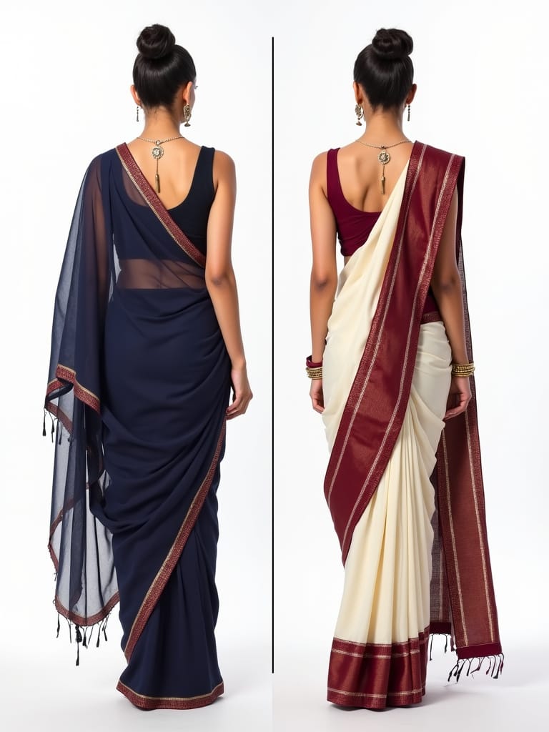 Some more Ideas for Saree Draping Styles To Look Slim