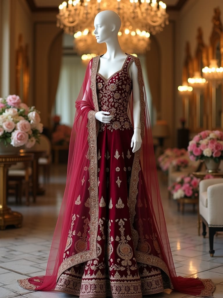 Anarkali Palazzo Suit