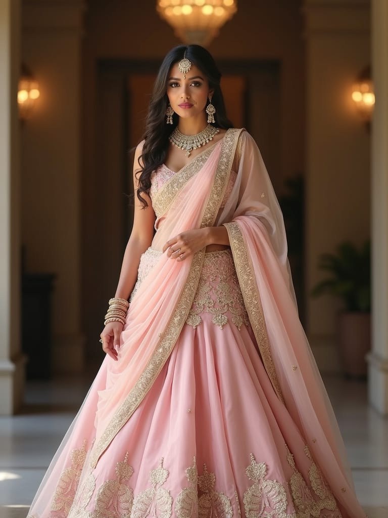 431c4c7d 0a3a 4b51 b447 a0f6f38dcb5e 1 Bridal Saree Wearing Style – 21 Styles for Bridal Stand Out