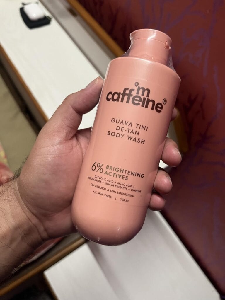 61ay jfkpL 7 Amazing Benefits of MCaffeine Guava Body Wash for Radiant Skin
