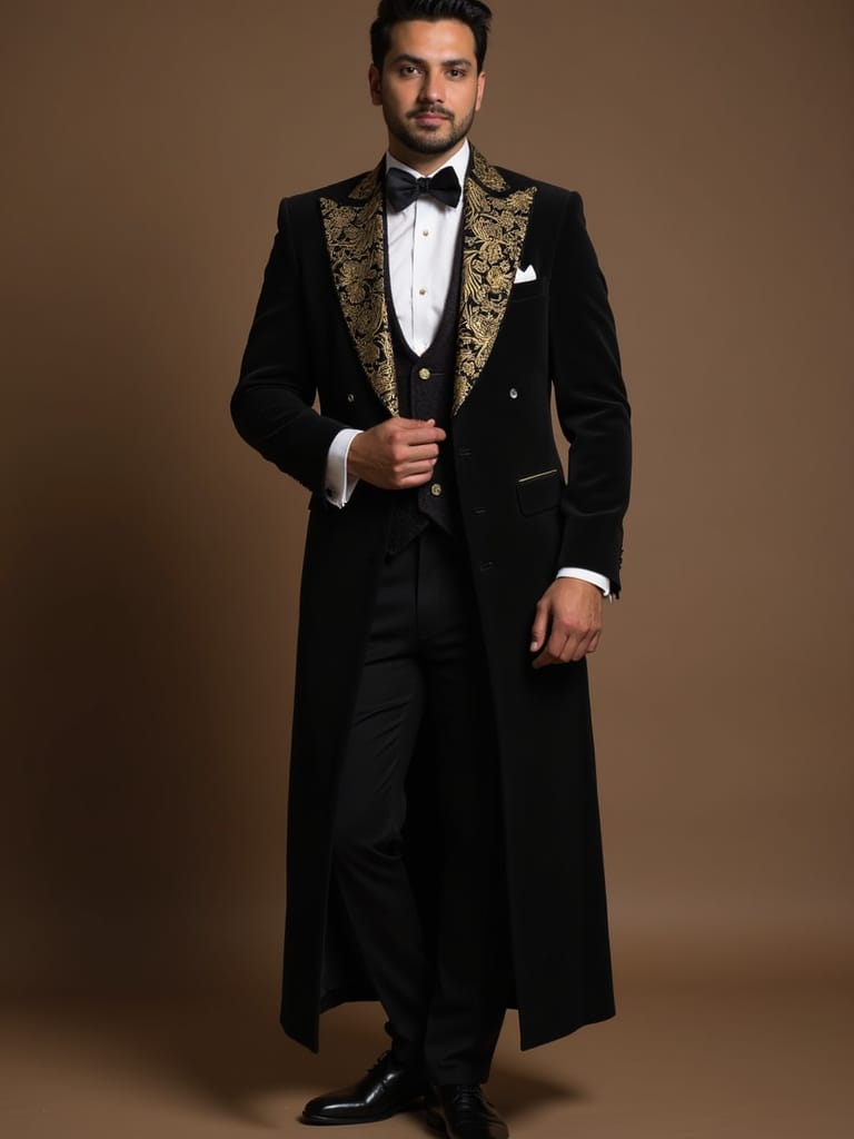 Indo Western Tuxedo for men