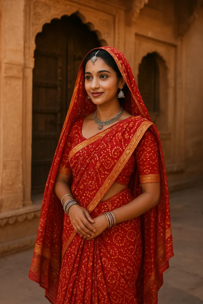  Rajasthani Saree Style
