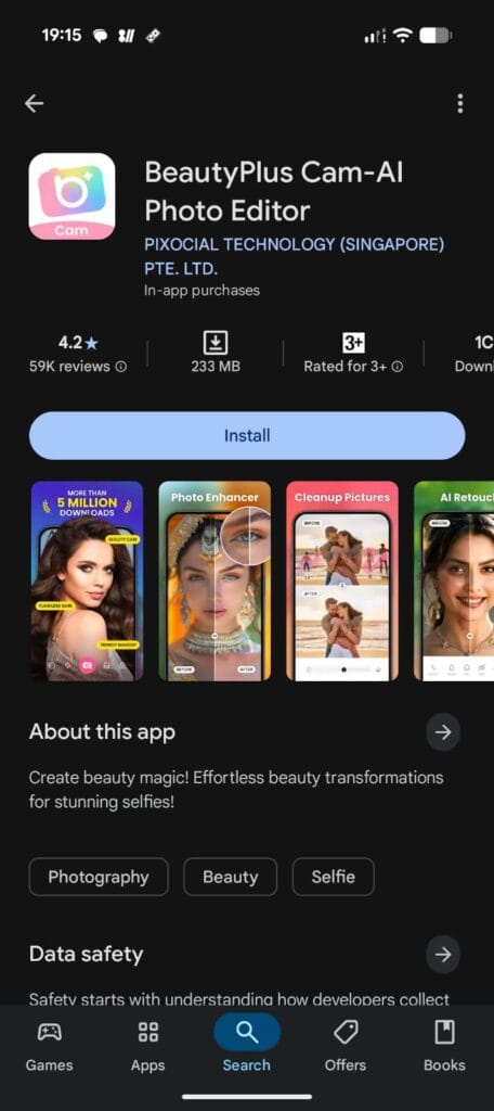 How to Use BeautyPlus Camera
