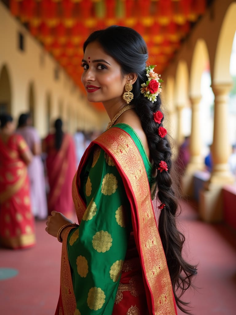 Side Pallu Style