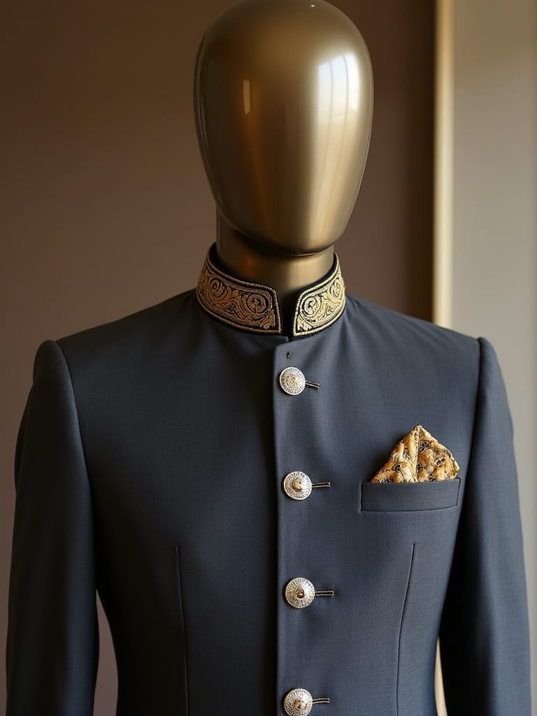 Bandhgala Indo Western Style Suit