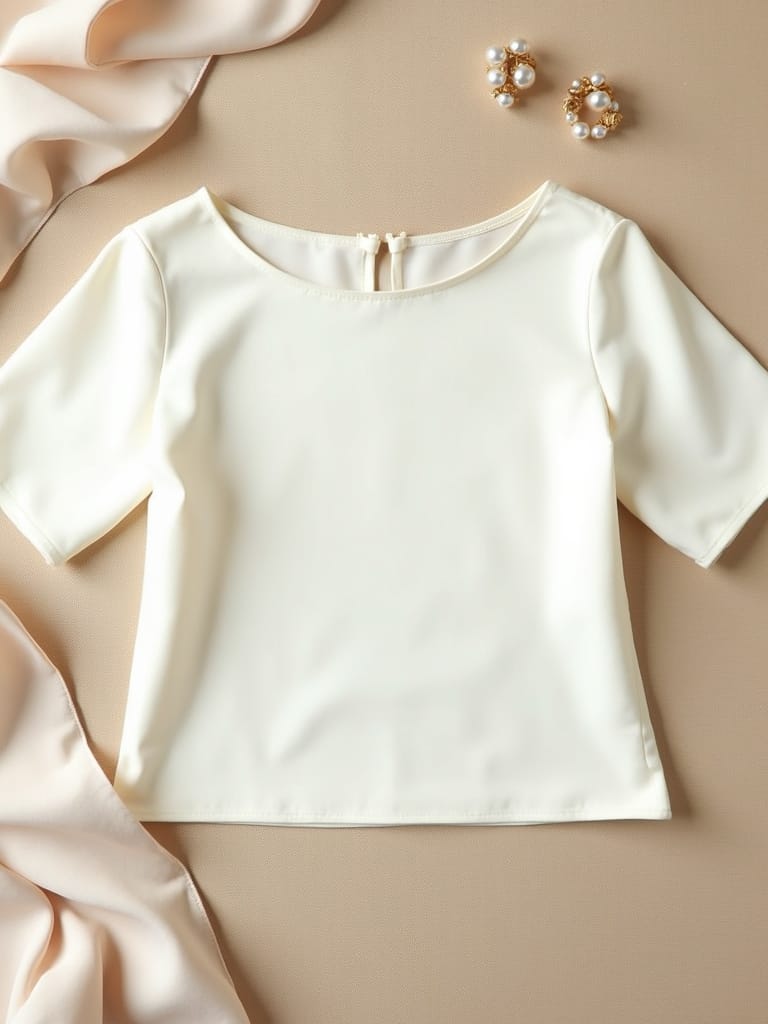 Boat-Neck Blouse