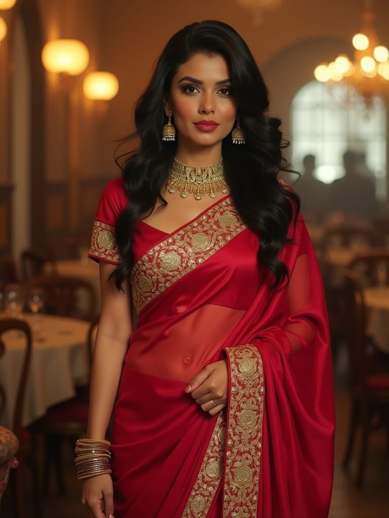 Nivi drape from Andhra Pradesh