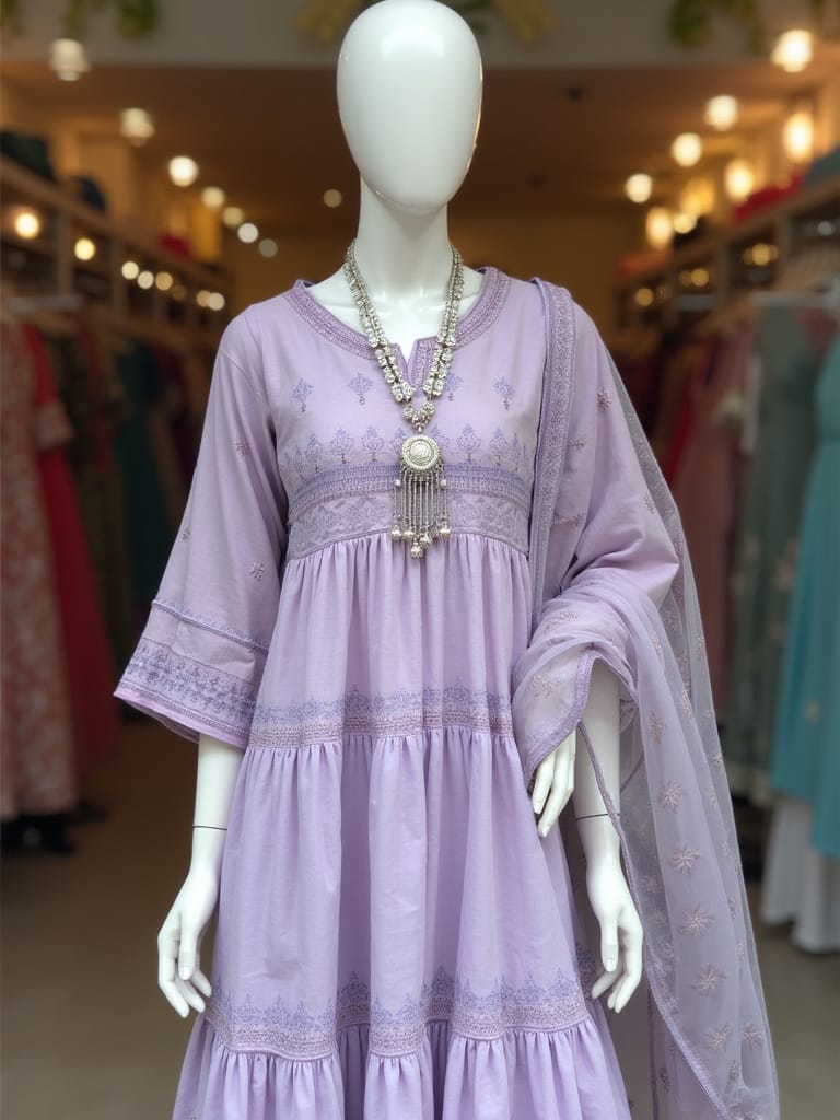 Basic Cotton Lehenga Designs for Girls 