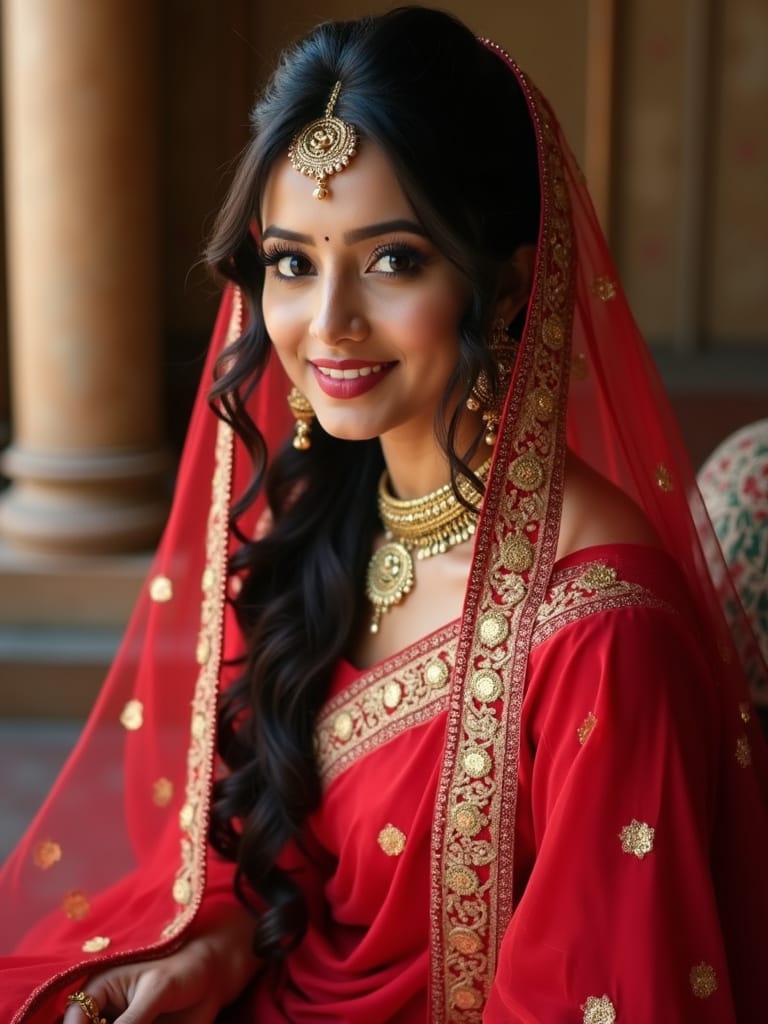 Open Hair Hairstyles for Weddings