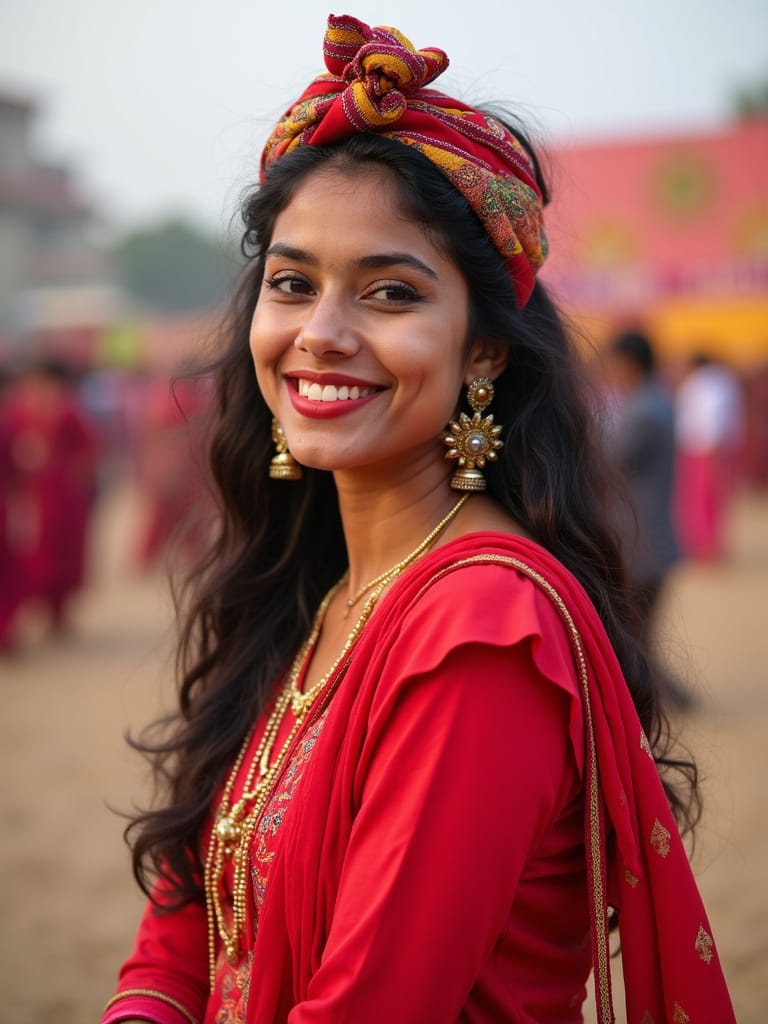  Open Hair Hairstyles with Kurti
