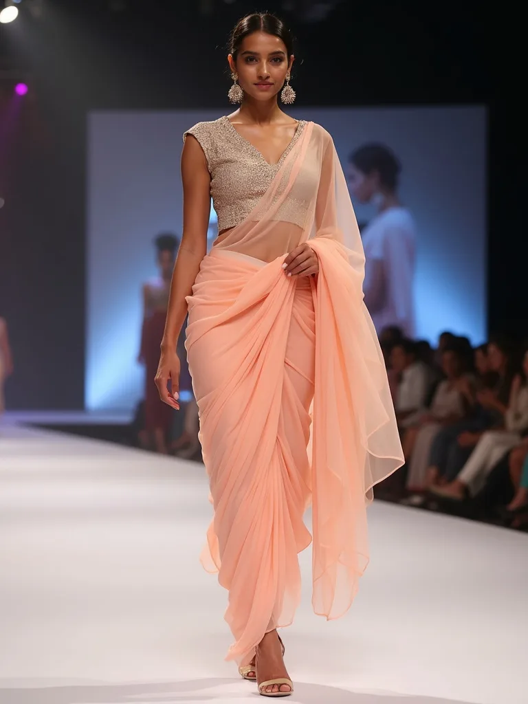 Dhoti saree styling ideas