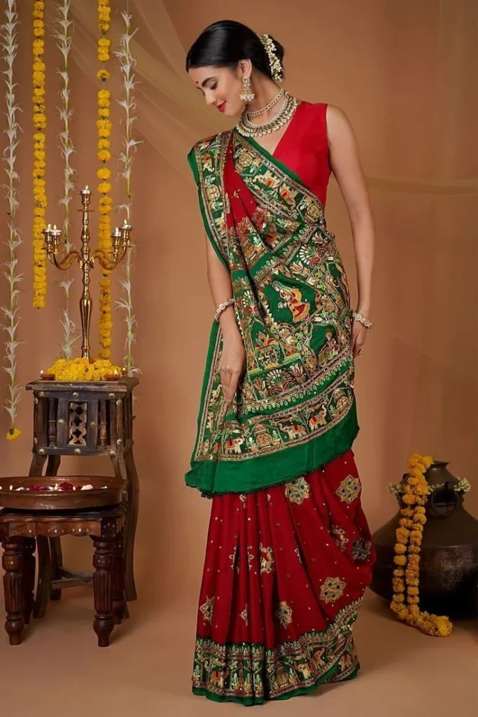 Gujarati Saree Style