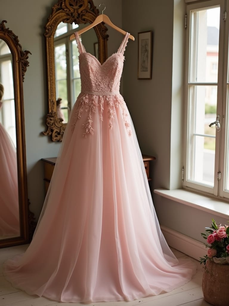 empire waist gown for women