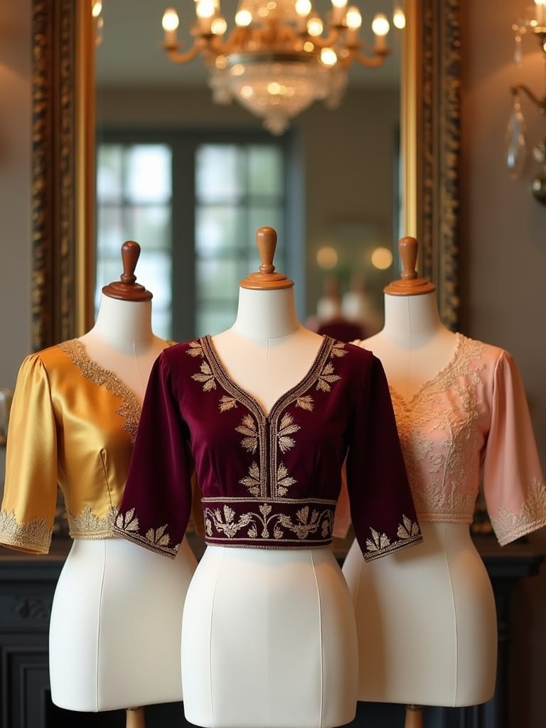 Most Popular Blouse Sleeves Designs