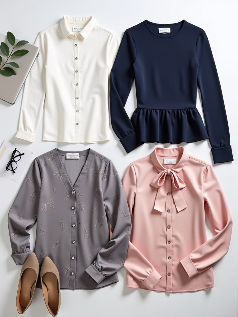 Office & Formal Wear Tops - Beautiful Tops for Ladies