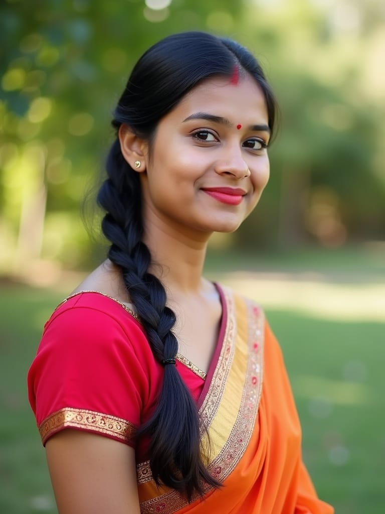 Fishtail Braid Resting on One Shoulder
