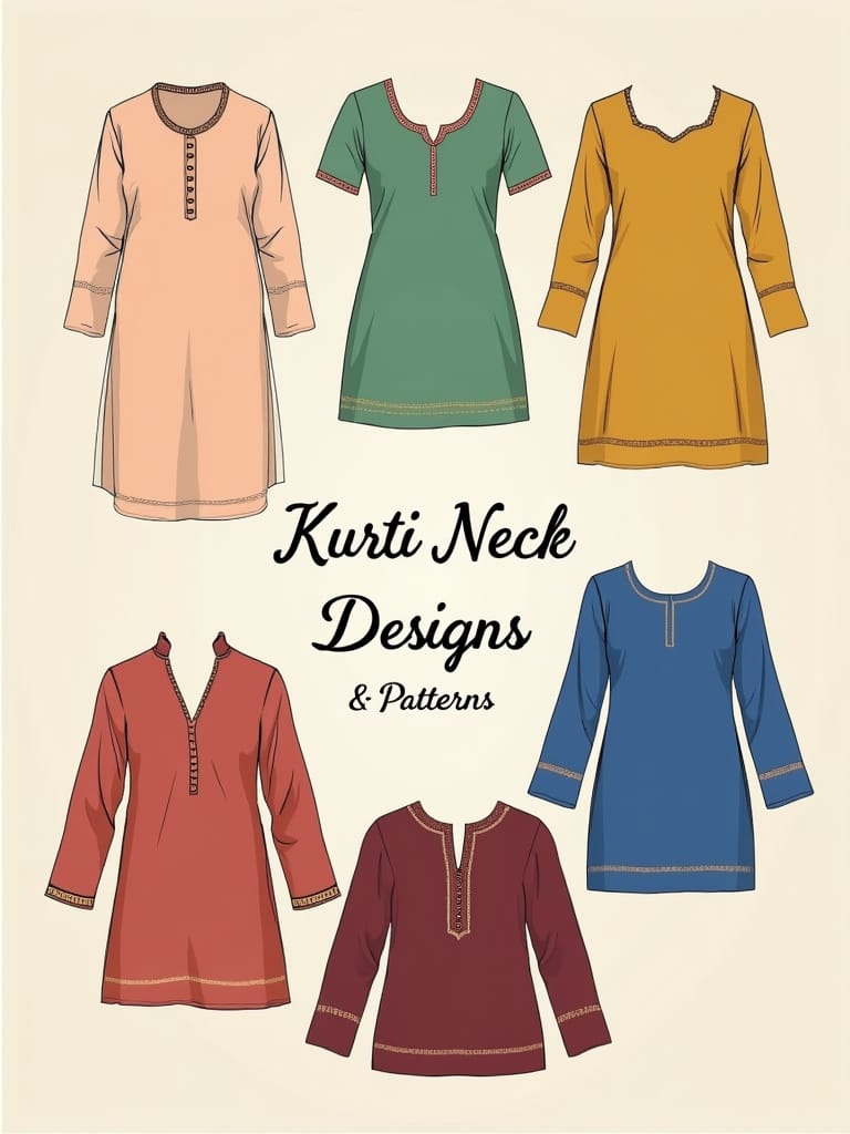 kurti neck designs Kurti Neck Designs - 10 Latest & Traditional Styles