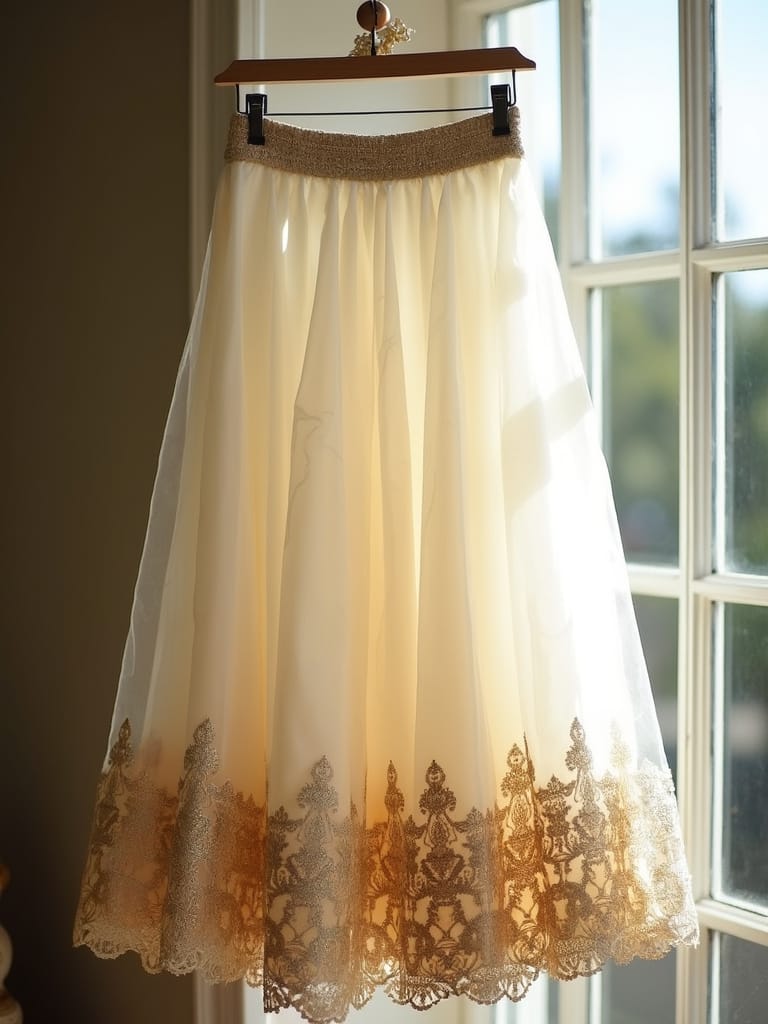 Minimal Embroidery Lehenga Designs for Girls