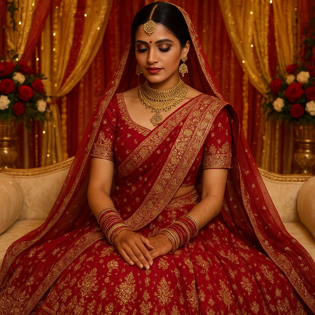 Lehenga saree styling ideas