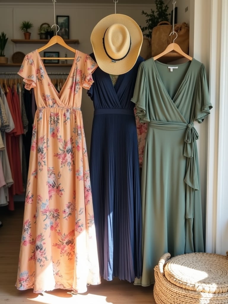 Trendy Midi New Style Dress for Girls