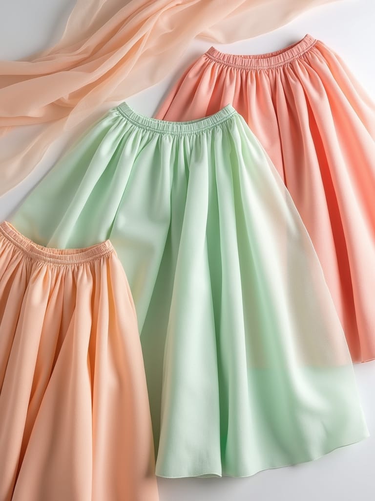 Pastel Lehenga Designs for Girls