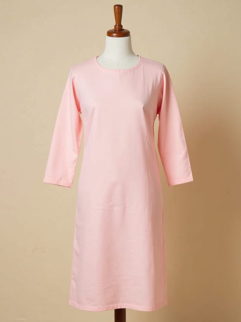 Kurti Neck Designs - round neck
