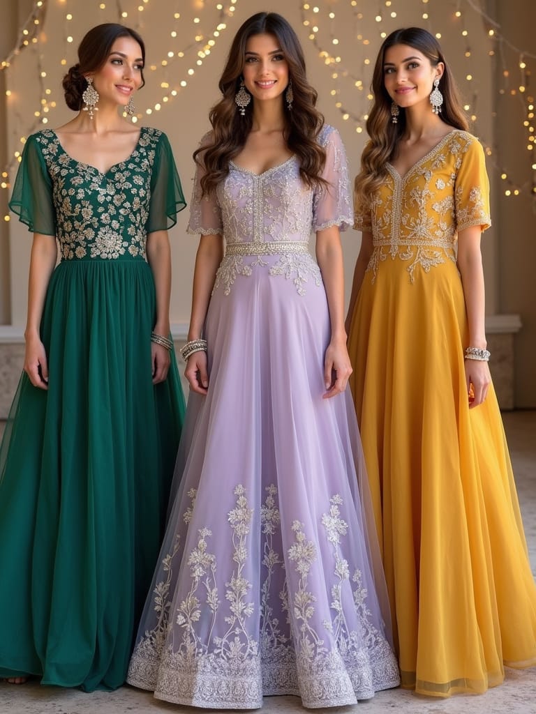 Popular Wedding Dresses for Girls - anarkalis