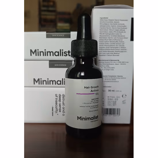 Minimalist Hair Growth Serum Review
