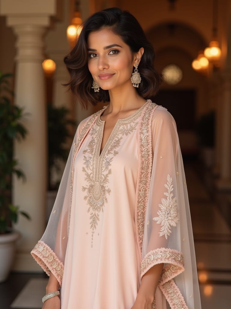 Cape Style Kurti
