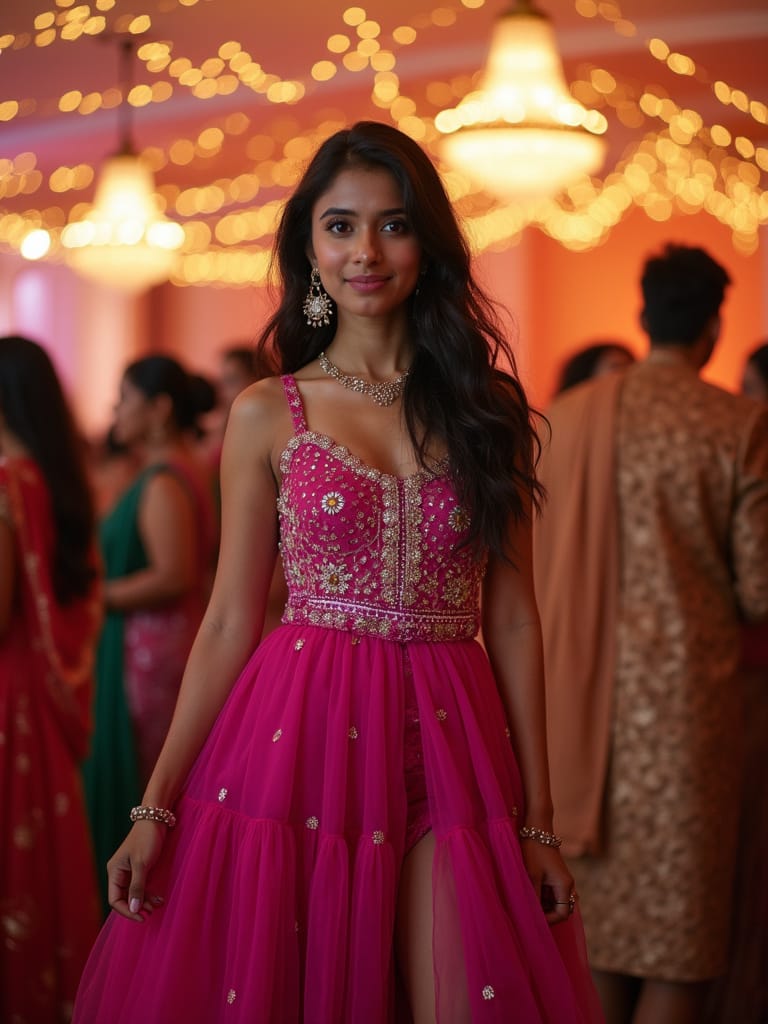 Front Slit Anarkali