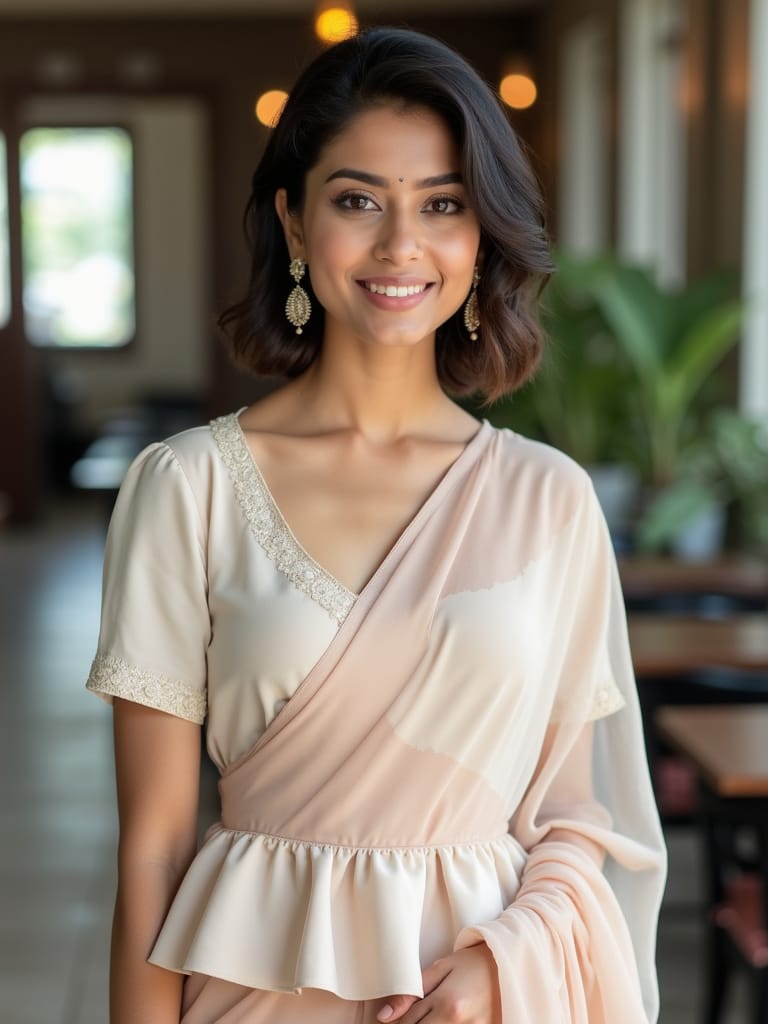 Peplum Blouse