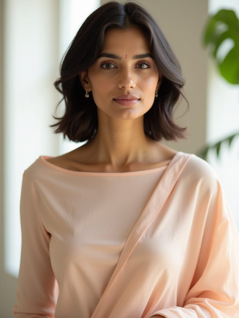 Boat Neck Blouse
