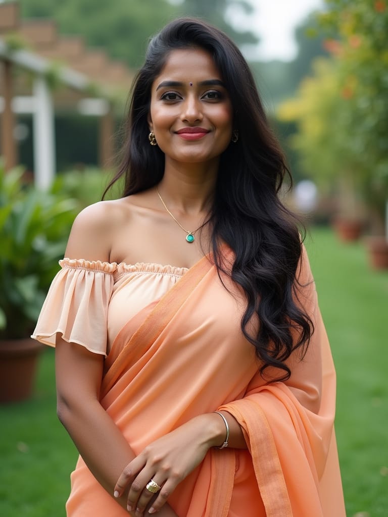 Ruffle Sleeve Blouse