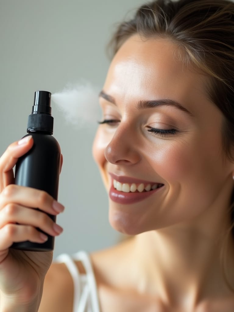 how to use makeup fixer spray