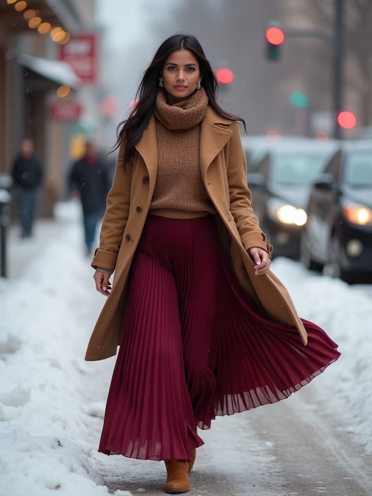 Pleated Skirts