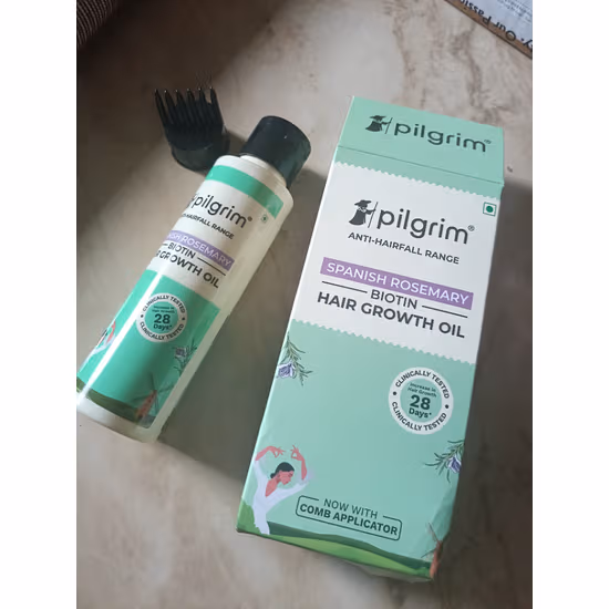 Pilgrim's Spanish Rosemary & Biotin Hair Growth Oil
